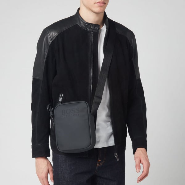 BOSS Men's Hyper Mini Messenger Bag Black