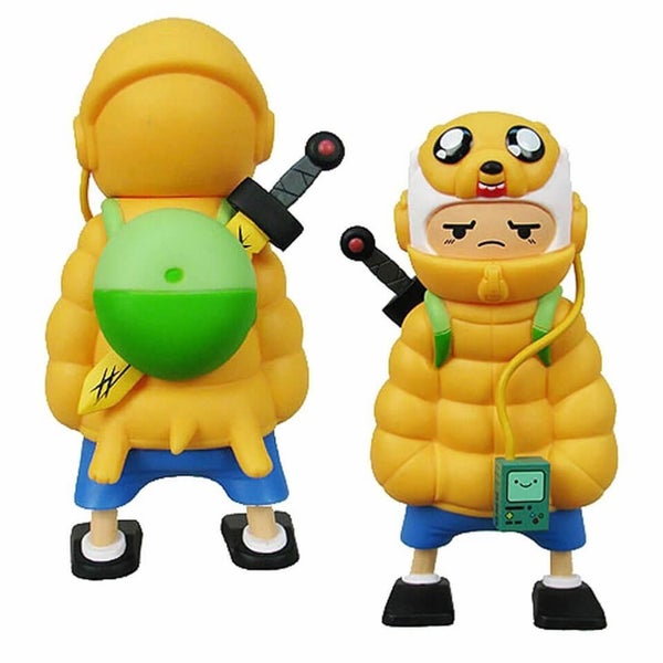 Kidrobot Adventure Time Puff Jake N Lil Finn 6-inch Vinyl Figure