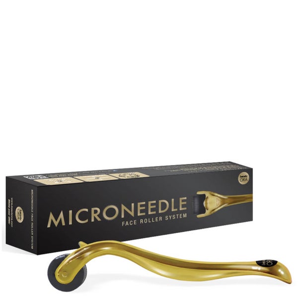 Beauty ORA Deluxe Microneedle Dermal Roller System 0.25mm - Gold/Black (1 piece) 1