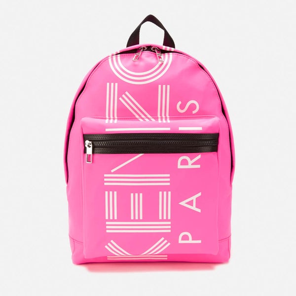 KENZO Women's Nylon Paris Backpack - Pink - Free UK Delivery Available