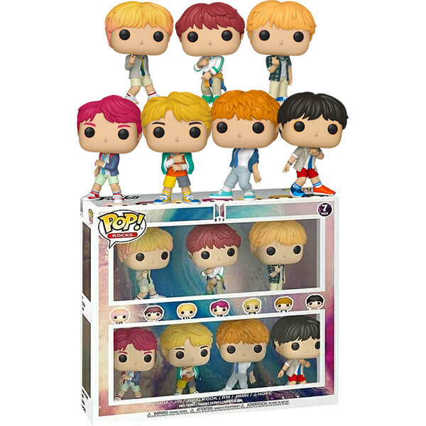 Funko Pop! Rocks Bundle Completo BTS (7 Figure Funko Pop