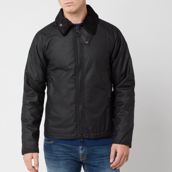 Barbour Beacon Men s Winter Munro Wax Jacket Black TheHut