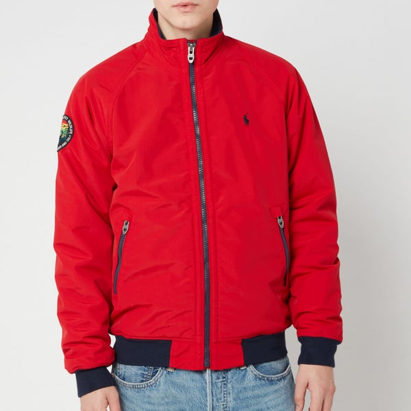 Polo Ralph Lauren Men's Bomber Portage Jacket - Rl 2000 Red - Free UK ...