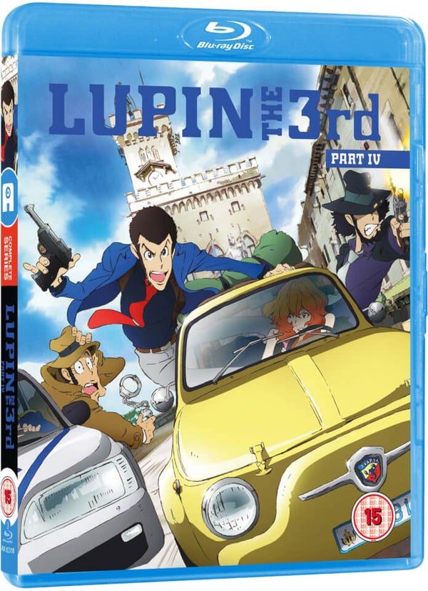 Lupin the 3rd Part IV Complete Series Standard Edition Zavvi.nl