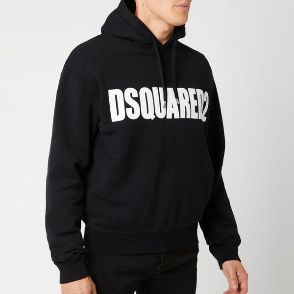 Dsquared2 Men's Dsquared Hoodie - Black - Free UK Delivery Available