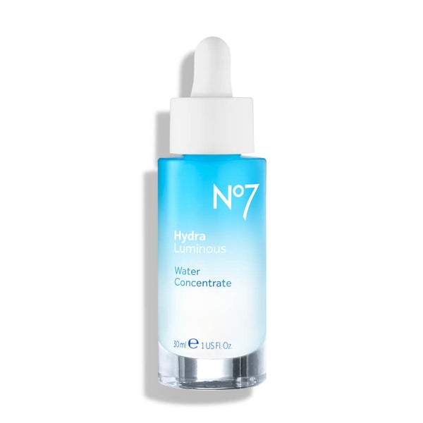 Boots No 7 Hydra Luminous Water Concentrate concentré désaltérant 30ml  5045096241901