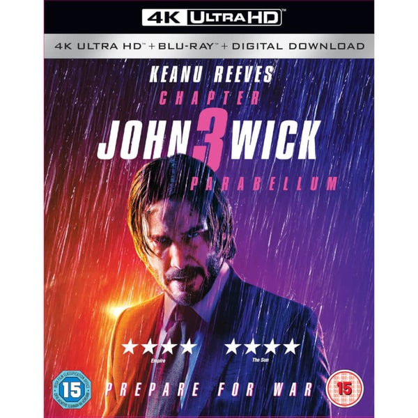 John Wick Chapters 1 3 Trilogy 4k Uhd Digital Hd Discs Keanu Reeves New Asa College 8123