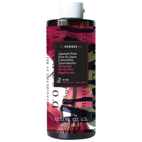 KORRES Supersize Japanese Rose Shower Gel 400ml Limited Edition