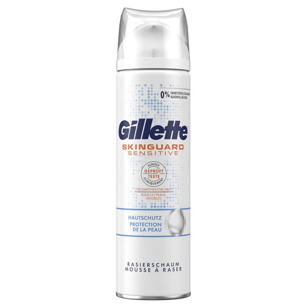 gillette skinguard sensitive shaving foam