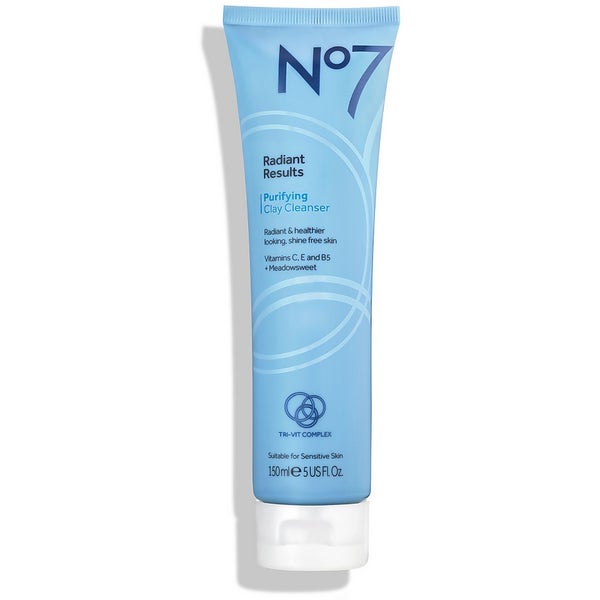 No7 Radiant Results Purifying Clay Cleanser 150ml | No7 US