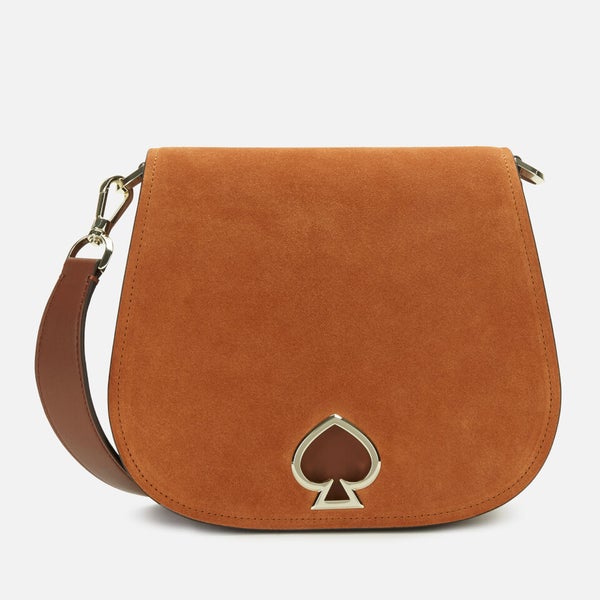 kate spade new york suzy large leather saddle bag