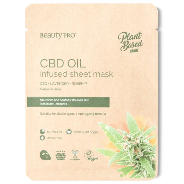 BeautyPro CBD Oil Infused Sheet Mask GLOSSYBOX