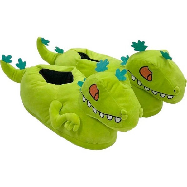 Rugrats Reptar Plush Slippers - IWOOT US