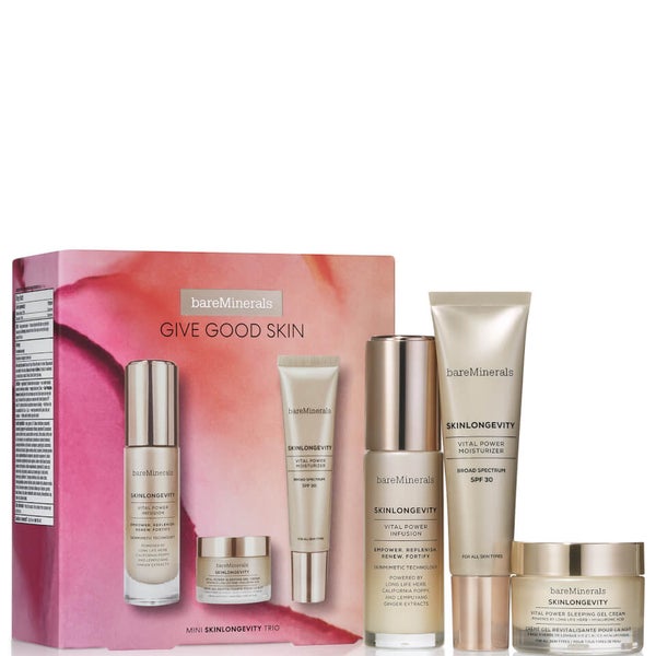 bareMinerals Give Good Skin Gift Set (Worth £76.00) LOOKFANTASTIC