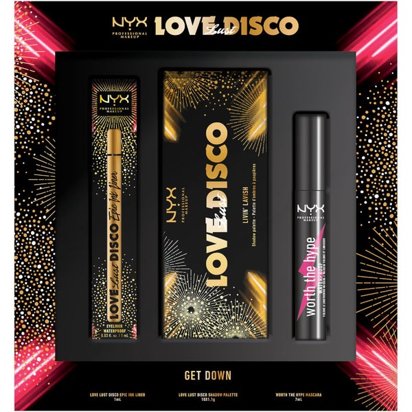 NYX Professional Makeup Get Down Complete Party Eye Christmas Gift Set