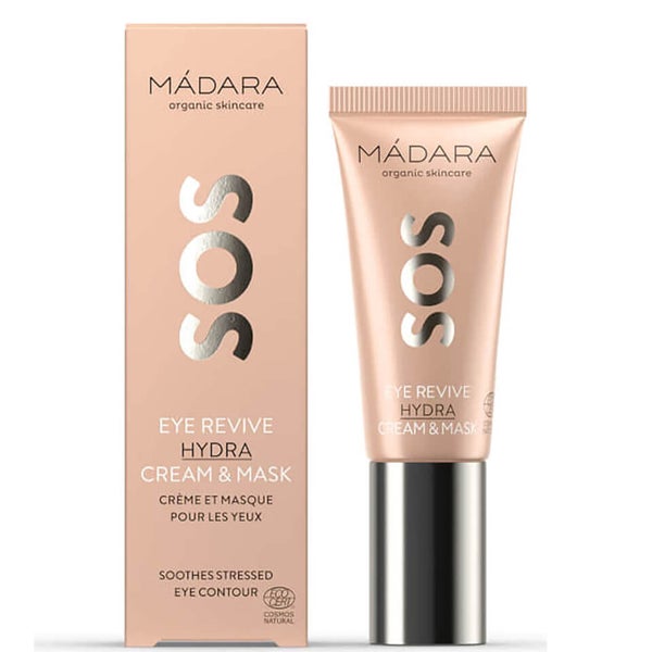 MÁDARA SOS Eye Revive Hydra Cream and Mask 20ml LOOKFANTASTIC