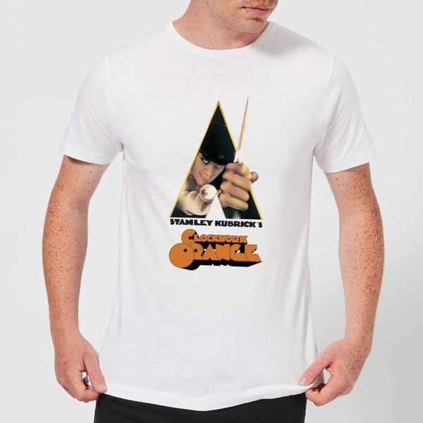 A Clockwork Orange Poster Men's TShirt White Clothing Zavvi UK