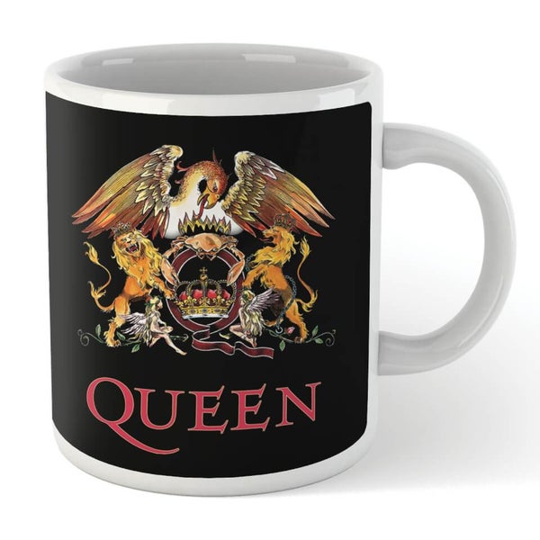 OFFICIAL QUEEN BRAVADO CREST HEAT CHANGING MAGIC COFFEE MUG CUP BRAND NEW 