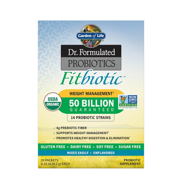 Microbiome Fitbiotic Powder - Unflavored | Every Health