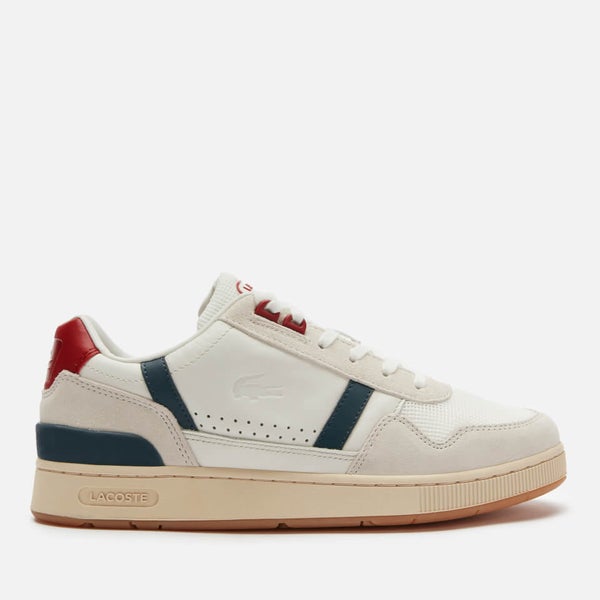 lacoste t clip leather