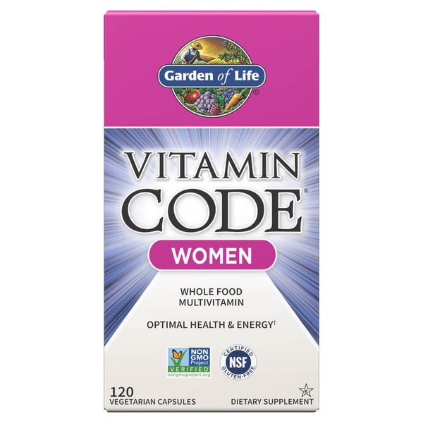 Multivitamines Vitamin Code pour femmes 120 gélules Garden of Life FR