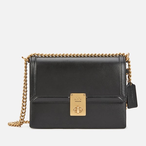 Coach Women's Hutton Shoulder Bag Black