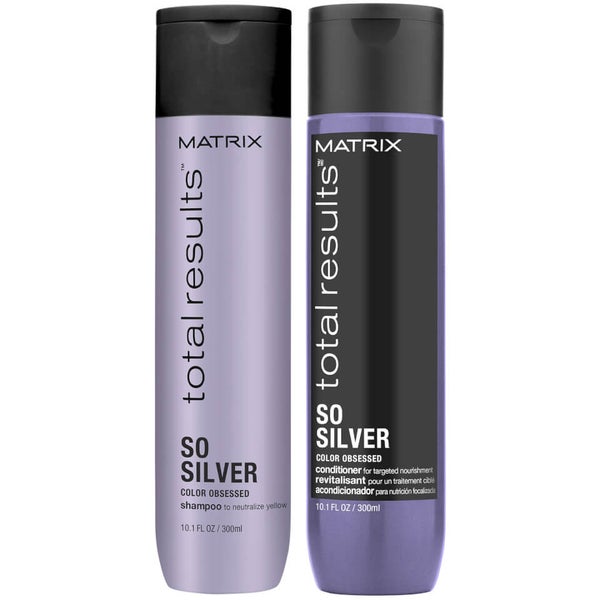 Matrix Total Results So Silver Shampoo and Conditioner
