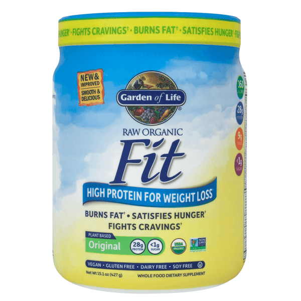 Raw Organic Fit Original 445g Garden of Life AU