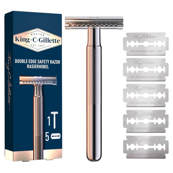 King C. Gillette Double Edge Safety Razor for Men Gillette UK