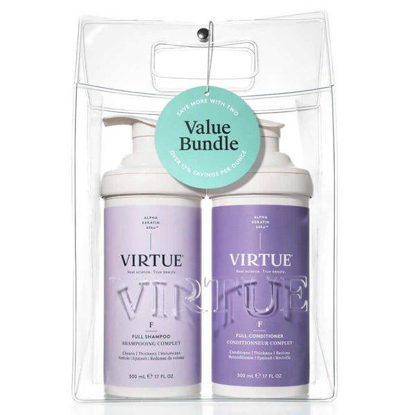 VIRTUE Full Professional Shampoo and Conditioner Duo LOOKFANTASTIC