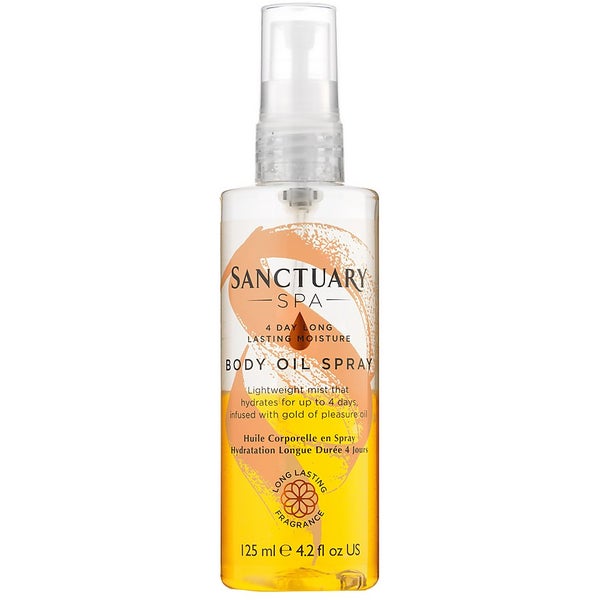 Sanctuary Spa 4 Day Long Lasting Moisture Body Oil Spray 125ml