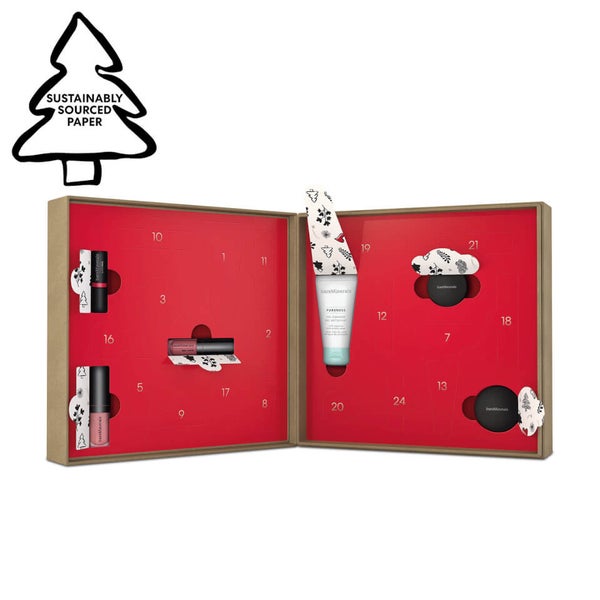 bareMinerals 24 Days Of Clean Beauty Advent Calendar with Mini Makeup
