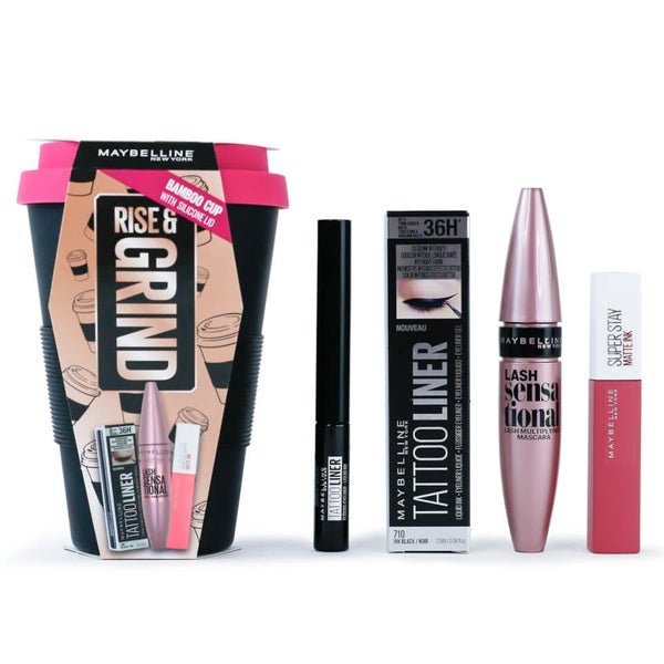 Maybelline Makeup for Her Rise & Grind Christmas Gift Set For Her