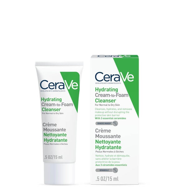 CeraVe Creamy Cleanser 15ml LOOKFANTASTIC