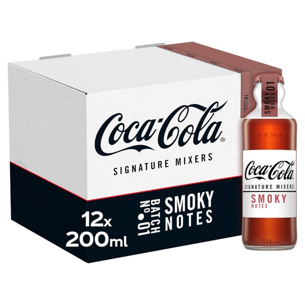 CocaCola Signature Mixers Smoky 12 x 200ml Your CocaCola UK