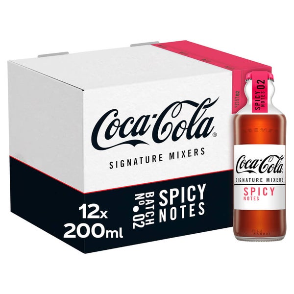 CocaCola Signature Mixers Spicy x 12 Your Coca Cola UK
