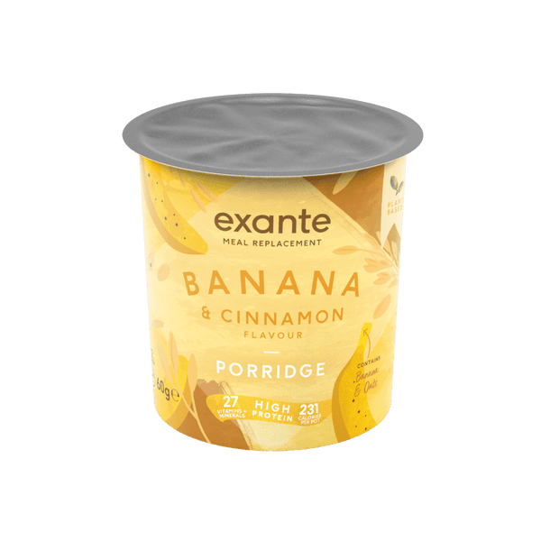 Banana & Cinnamon Porridge Pot Meal Replacement exante