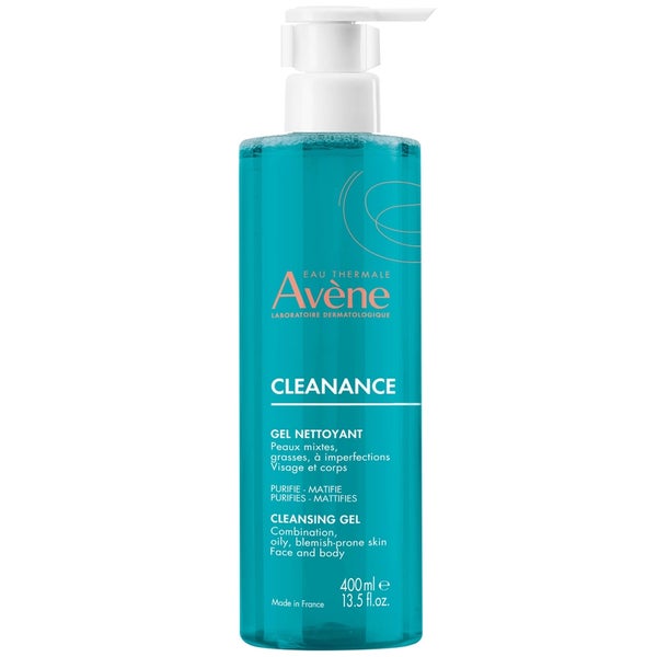 Avène Cleanance Cleansing Gel For Oily, Blemish Prone Skin 400ml ...