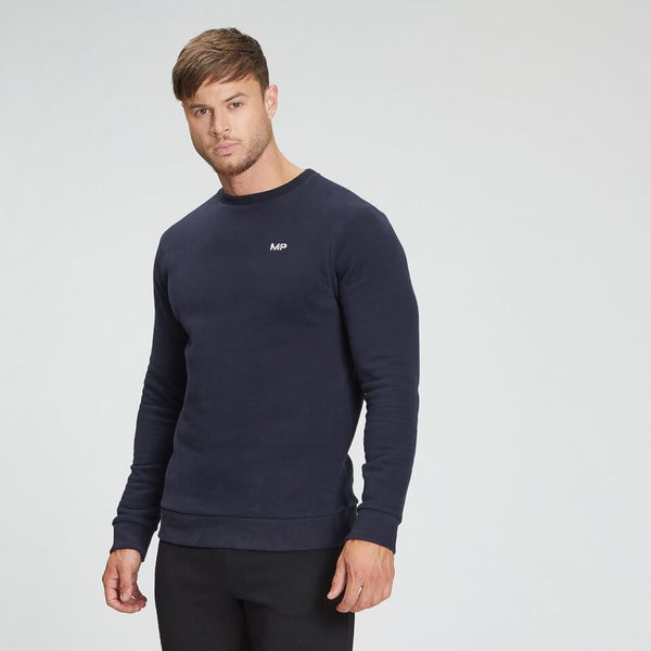 MP Men's Essentials Sweatshirt Navy マイプロテイン