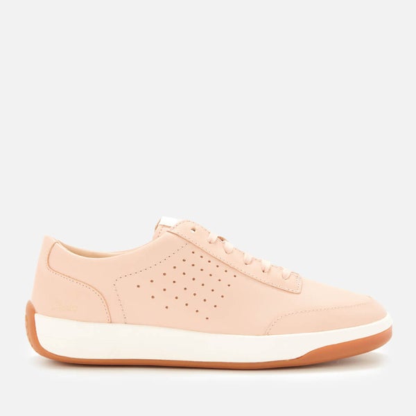 Clarks Women's Hero Air Lace Low Top Trainers - Light Pink | FREE UK ...