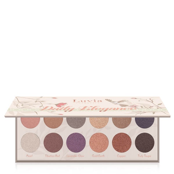 Luvia Daily Elegance Eyeshadow Palette LOOKFANTASTIC