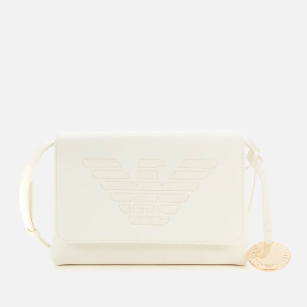 Emporio Armani Women's Roberta Cross Body Bag White