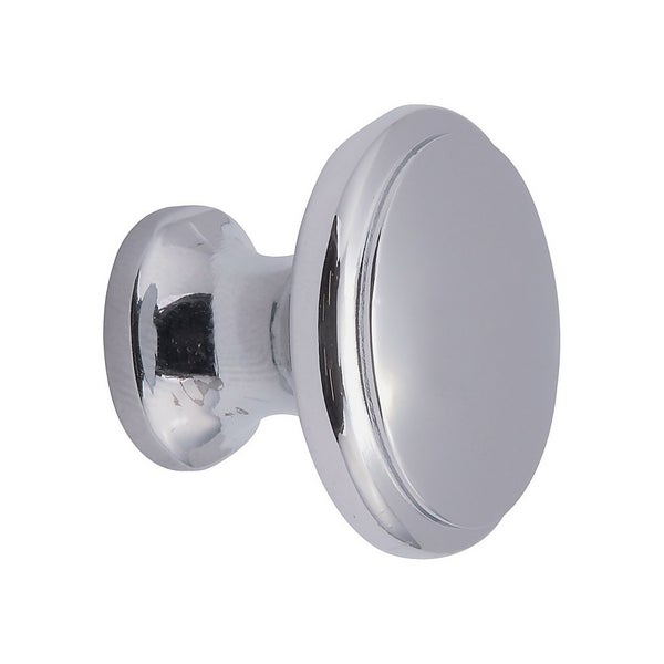Turned Door Knob Polished Chrome Homebase