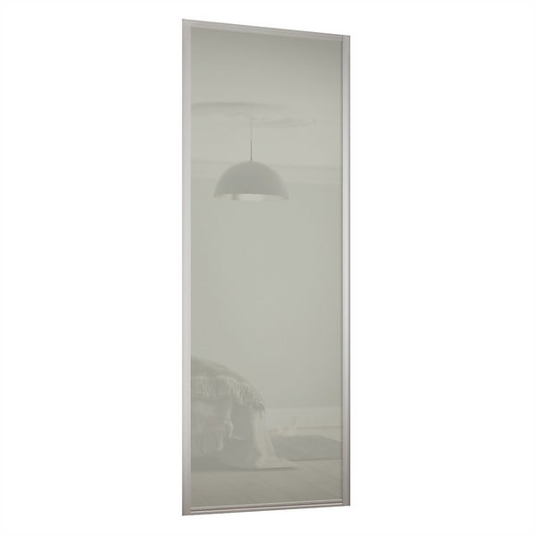 Offer Homebase Ellipse Sliding Wardrobe Door 1 Panel Arctic