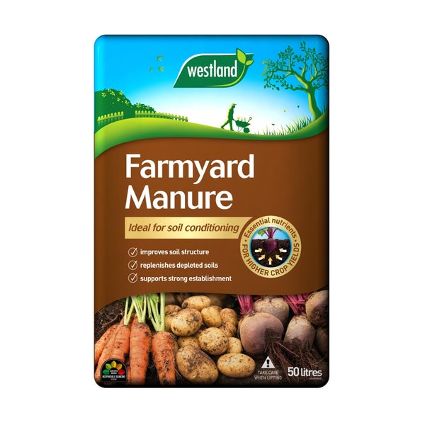 GroSure Farmyard Manure 50L Homebase