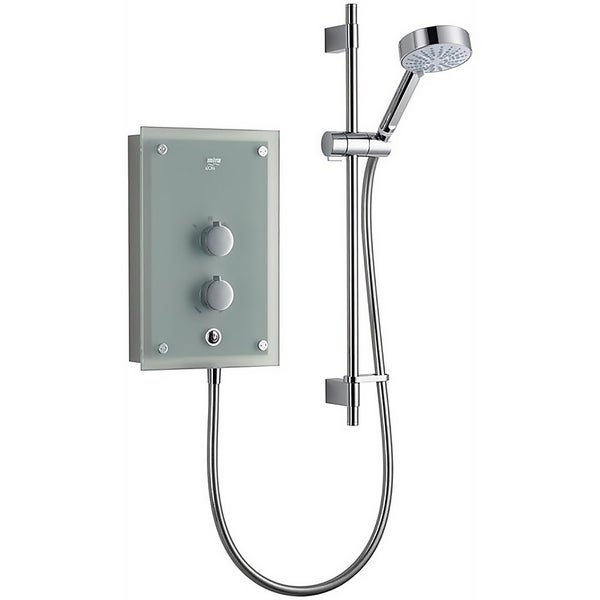 Mira Azora 9.8kW Frosted Glass Electric Shower Homebase