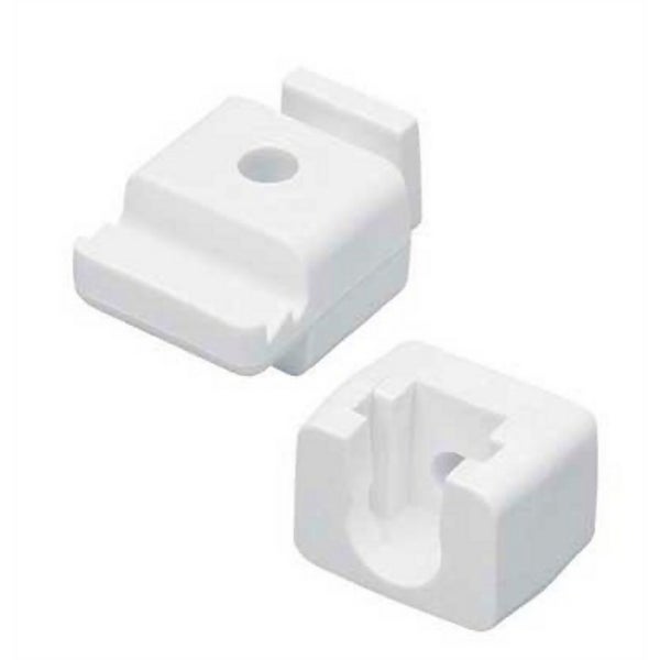 Heavy Duty Curtain Track Brackets 4 Pack Homebase