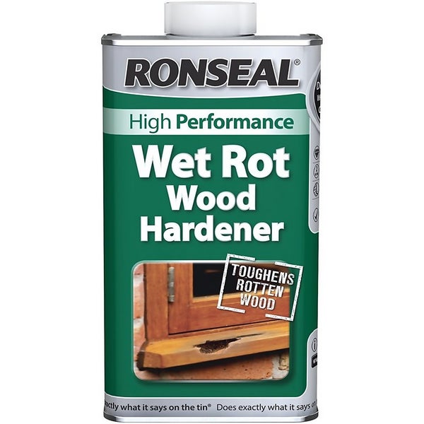 Ronseal Wet Rot Wood Hardener 250ml Homebase