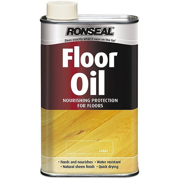 Ronseal Floor Oil Clear 1L Homebase
