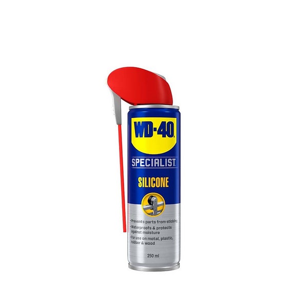 WD40 Specialist High Performance Silicone Lubricant 250ml Homebase